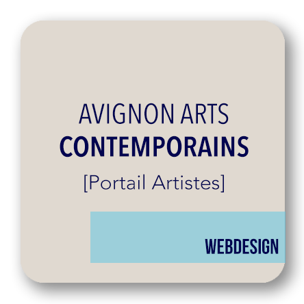 creation site internet portail artistes Avignon